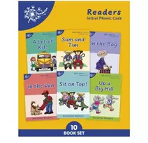 KNYGA Phonic Books Dandelion Readers Set 4 Units 1-10, Sounds of the alphabet and adjacent consonants