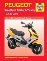 KNYGA Phil Mather Peugeot Speedfight, Trekker & Vivacity Scooters ('96 - '08)