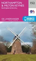 KNYGA Ordnance Survey Northampton, Milton Keynes,Buckingham & Daventry