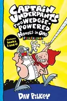 KNYGA Dav Pilkey Captain Underpants: Two Wedgie-Powered Novels in One (Full Colour!)