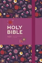 KNYGA New International Version NIV Pocket Floral Notebook Bible