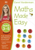 KNYGA Carol Vorderman Maths Made Easy: Numbers, Ages 3-5 (Preschool)