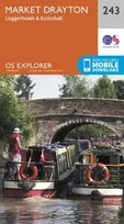 KNYGA Ordnance Survey Market Drayton, Loggerheads and Eccleshall