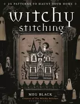 KNYGA Meg Black Witchy Stitching, 25 Patterns to Haunt Your Home