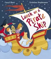 KNYGA Kristina Stephenson (illustrator) Caryl Hart Lunch on a Pirate Ship