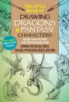 KNYGA Michael Dobrzycki Little Book of Drawing Dragons & Fantasy Characters
