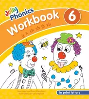 KNYGA Sue Lloyd Jolly Phonics Workbook 6, in Print Letters (American English edition)