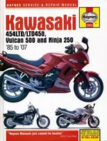 KNYGA Editors of Haynes Manuals Kawasaki 454 Ltd, Vulcan 500 & Ninja 250 (85 -07)