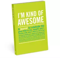 KNYGA Bookshop Knock Knock I`m Kind of Awesome Mini Inner Truth Journal