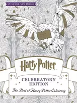 KNYGA Warner Brothers Harry Potter Colouring Book Celebratory Edition, The Best of Harry Potter colouring - an official colouring book