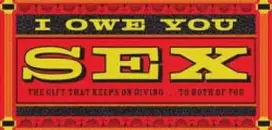 KNYGA Bookshop I Owe You Sex