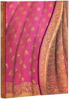 KNYGA paperblanks Gulabi (Varanasi Silks and Saris) Midi Lined Hardcover Journal