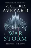 KNYGA Victoria Aveyard War Storm, The final YA dystopian fantasy adventure in the globally bestselling Raudona Queen series
