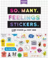 KNYGA Pipsticks®+Workman® So. Many. Feelings Stickers., 2,700 Stickers for Every Mood