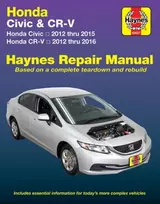 KNYGA Haynes Publishing Honda Civic (12-15) & CR-V (12-16) Haynes Manual (USA), 2012-16