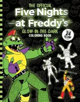 KNYGA Scott Cawthon Five Nights at Freddy's Glow in the Dark Coloring Book