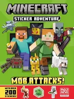 KNYGA Mojang Minecraft Sticker Adventure: Mob Attacks!