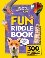 KNYGA National Geographic Kids Fun Riddle Book, 300 Fun Riddles and Brain-Teasers