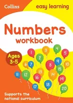 KNYGA Collins Uk Numbers Workbook Ages 3-5, Prepare for Preschool with Easy Home Learning
