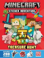 KNYGA Mojang Minecraft Sticker Adventure: Treasure Hunt