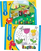 KNYGA Tessa Lochowski Jolly English Level 1 Pupil Set, In Precursive Letters (British English edition)