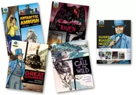 KNYGA Gibbons Alan Project X Origins Graphic Texts: Dark Raudona+ Book Band, Oxford Level 19: Mixed Pack of 4