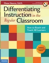 KNYGA Diane Heacox Differentiating Instruction in the Regular Classroom, How to Reach and Teach All Learners (Updated Anniversary Edition)