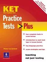 KNYGA Peter Lucantoni KET Practice Tests Plus Students' Book New Edition