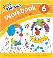 KNYGA Sara Wernham Jolly Phonics Workbook 6, in Precursive Letters (British English edition)