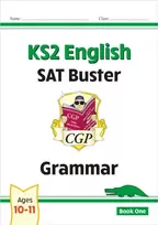 KNYGA Cgp Books KS2 English SAT Buster: Grammar - Book 1 (for the 2026 tests)
