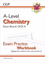 KNYGA Cgp Books A-Level Chemistry: OCR A Year 1 & 2 Exam Practice Workbook - includes Answers