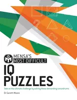 KNYGA Gareth Moore Mensa's Most Difficult IQ Puzzles, Take on the ultimate challenge by solving these demanding conundrums