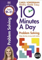 KNYGA Carol Vorderman Carol Vorderman 10 Minutes A Day Problem Solving, Ages 9-11 (Key Stage 2), Supports the National Curriculum, Helps Develop Strong Maths Skills