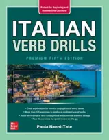 KNYGA Paola Nanni Tate Italian Verb Drills, Premium Fifth Edition