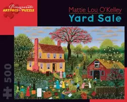 KNYGA Bookshop Yard Sale 500 Piece Jigsaw Puzzle