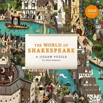 KNYGA Adam Simpson World of Shakespeare: 1000-Piece Jigsaw Puzzle