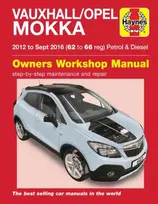 KNYGA Vauxhall/Opel Mokka Petrol & Diesel (12 - Sept 16) 62 to 66 Haynes Repair Manual