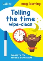 KNYGA Easy Telling the Time Wipe Clean Activity Book