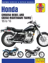 KNYGA Haynes Publishing Honda CMX250 Rebel & CB250 Nighthawk Twins (85-16)