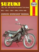 KNYGA John Haynes Suzuki 100, 125, 185 & 250 Air-Cooled Trail Bikes (79 - 89)