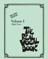 KNYGA Hal Leonard Corp Real Vocal Book - Volume I - Second Edition