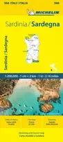 KNYGA Bookshop Sardinia - Michelin Local Map 366