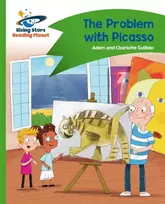 KNYGA Bookshop Reading Planet - The Problem with Picasso - Žalias: Comet Street Kids