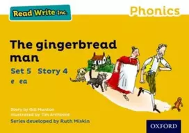 KNYGA Gill Munton Read Write Inc. Phonics: The Gingerbread Man (Geltona Set 5 Storybook 4)