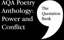 KNYGA Esse Publishing Quotation Bank: AQA Poetry Anthology - Power and Conflict GCSE Revision and Study Guide for English Literature 9-1