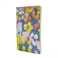 KNYGA paperblanks Monet’s Chrysanthemums A4 Unlined Cahier