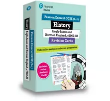KNYGA Rob Bircher Pearson REVISE Edexcel GCSE History Anglo-Saxon and Norman England Revision Cards - for 2025 exams
