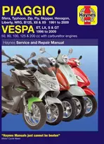 KNYGA Bookshop Piaggio (Vespa) Scooters (91 - 09)
