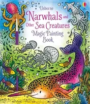 KNYGA Sam Taplin Narwhals and Other Sea Creatures Magic Painting Book