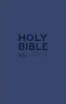 KNYGA New International Version NIV Tiny Navy Soft-tone Bible with Zip
